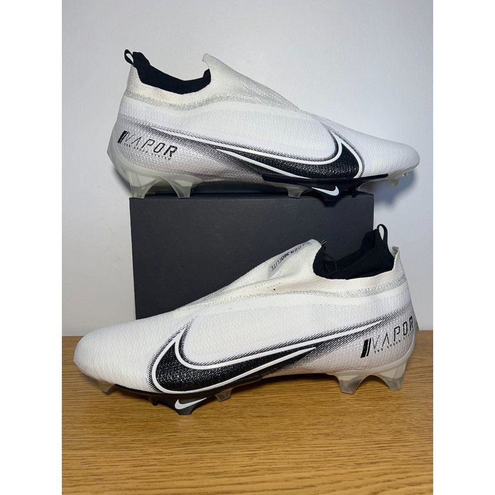 Nike Vapor Edge 360 Elite Football Cleats White/Black Men’s Size 16